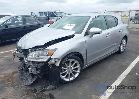2011 Lexus Ct 200H Premium z USA, uszkodzony, nr VIN JTHKD5BHXB2031369